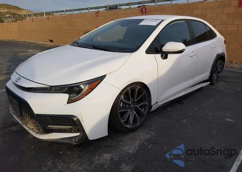 2021 Toyota Corolla Se z USA, uszkodzony, nr VIN 5YFS4MCE9MP074430